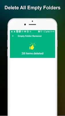 Empty Folder Cleaner android App screenshot 2