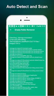 Empty Folder Cleaner android App screenshot 3